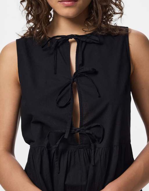 Pieces Mini dress in black, 3 of 4