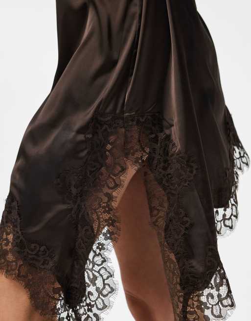 Pieces Mini dress in hot fudge1, 4 of 7