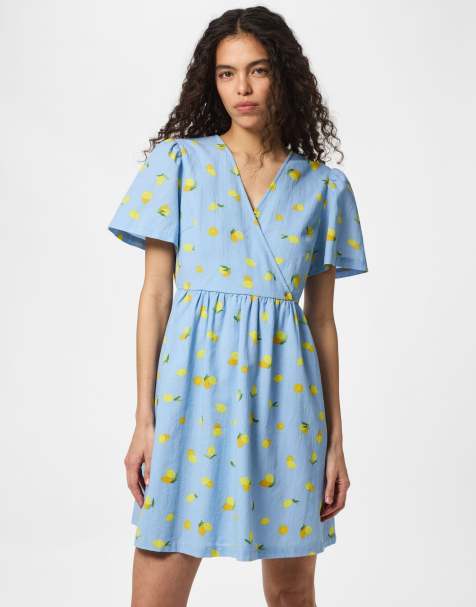 Pieces Mini dress in light blue - view 1