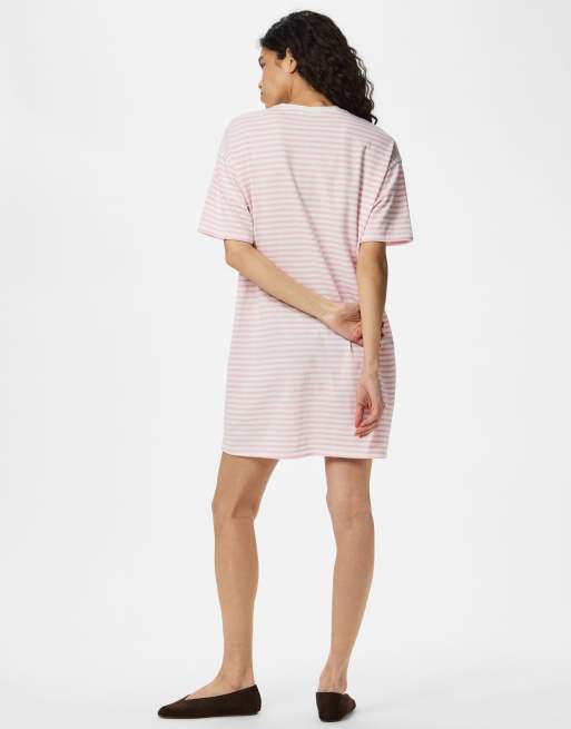 Pieces – Minikleid in strahlendem Weiß, 2 von 6