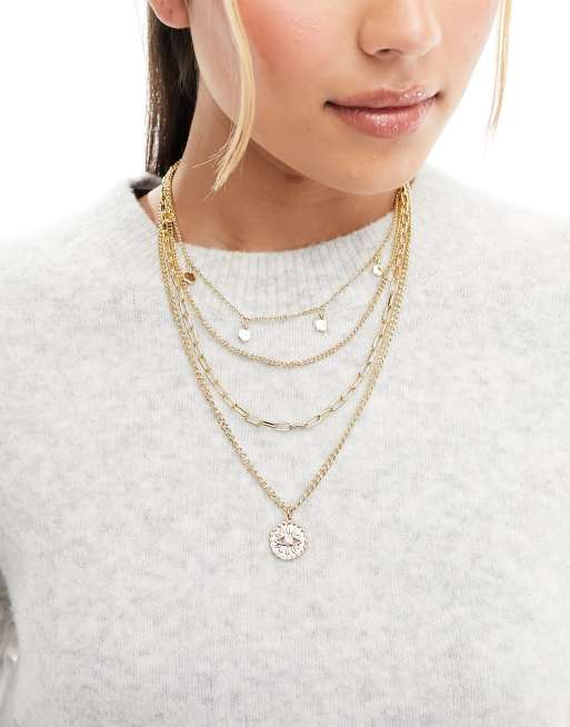 4 deals layer necklace