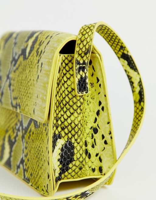 Neon snakeskin 2025 crossbody bag