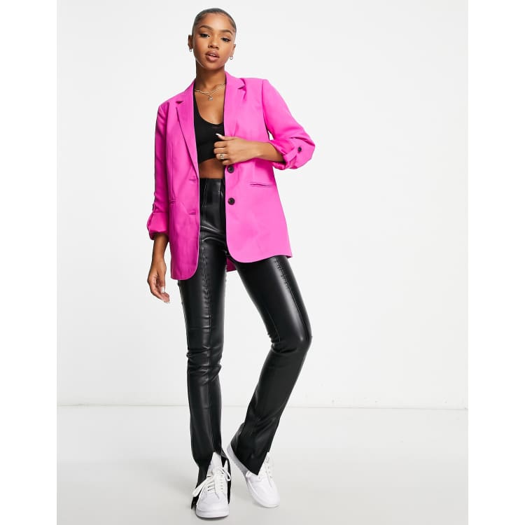 Oversized hot sale pink blazer