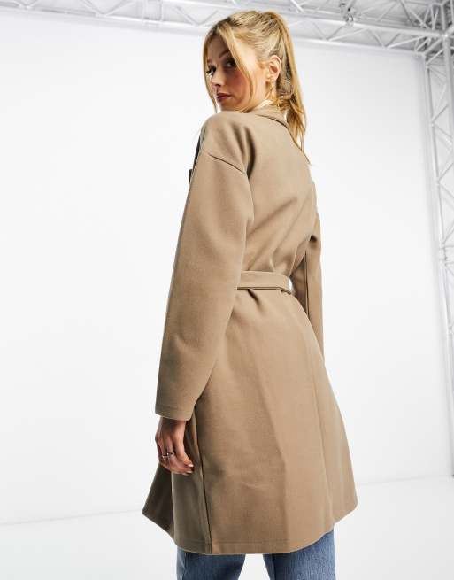 pieces-oversized-collar-belted-coat-in-camel-asos