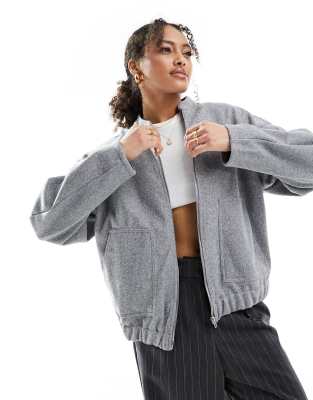 極美品 OAMC OVERSIZE JACKET 46 ライトグレー 極美品 OAMC OVERSIZE JACKET 46 ライトグレー Oversized metallic