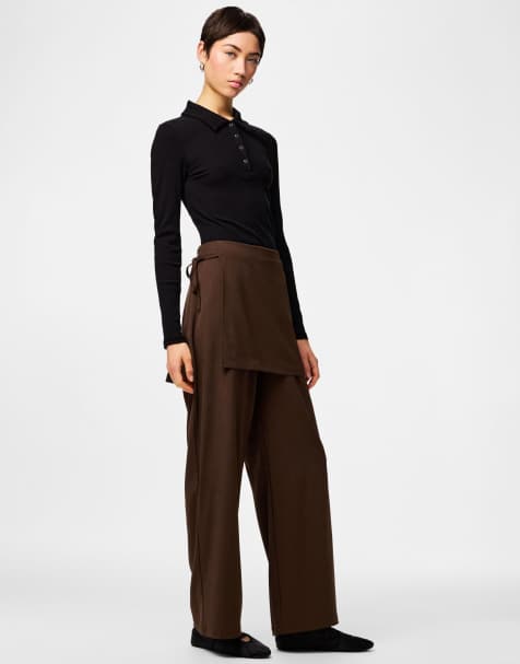 Pieces - Pantalon - Caramel - view 1