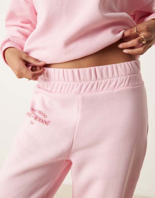 Jogging rose pastel clearance
