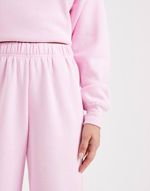 Pieces - Pantalon de jogging d'ensemble ample - Rose clair, 5 de 5