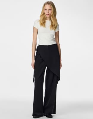 Pieces - Pantalon - Noir