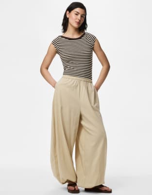 Pieces - Pantalon - Poivre blanc