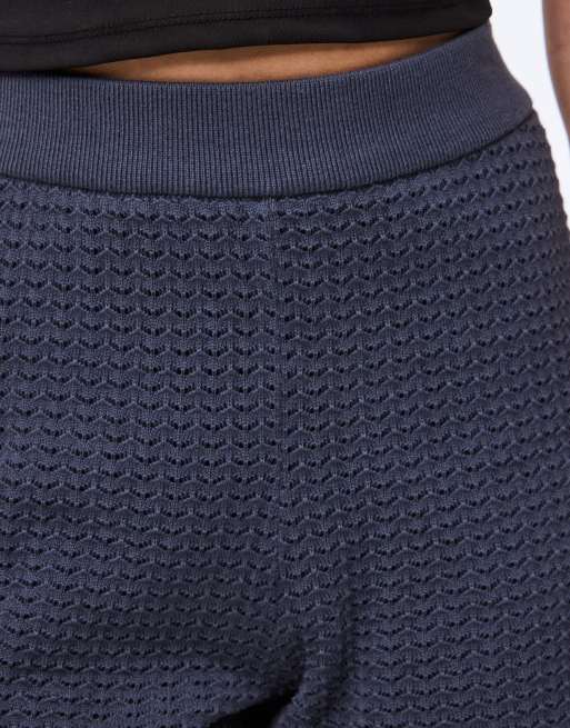 Pieces - Pantaloncini blu, 4 di 5