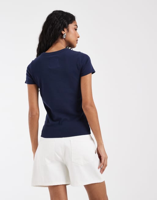 Pieces - Pantaloncini di jeans a vita media bianchi, 5 di 5