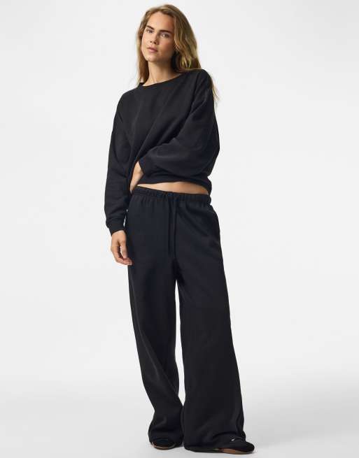 Pieces pantaloni della tuta neri, 5 di 7