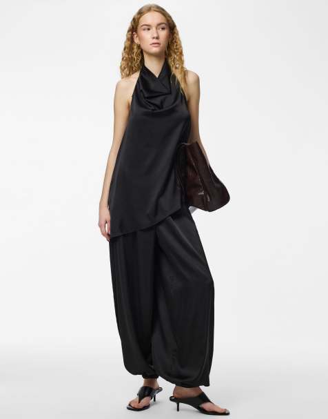 Pieces - Pantaloni neri - view 1