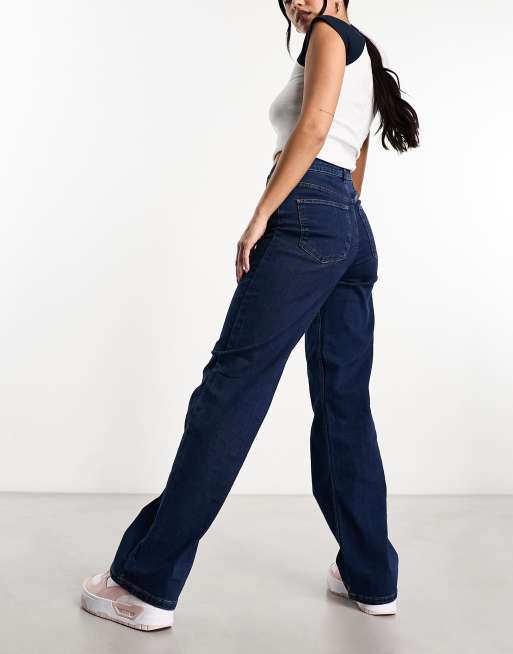 Dark blue 2024 wide leg jeans