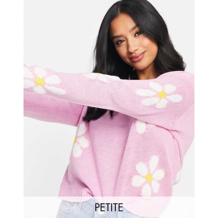 Champion pink outlet daisy sweatshirt