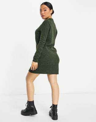 jumper dress green