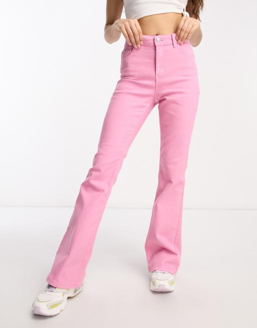 Pantaloni a zampa rosa sale