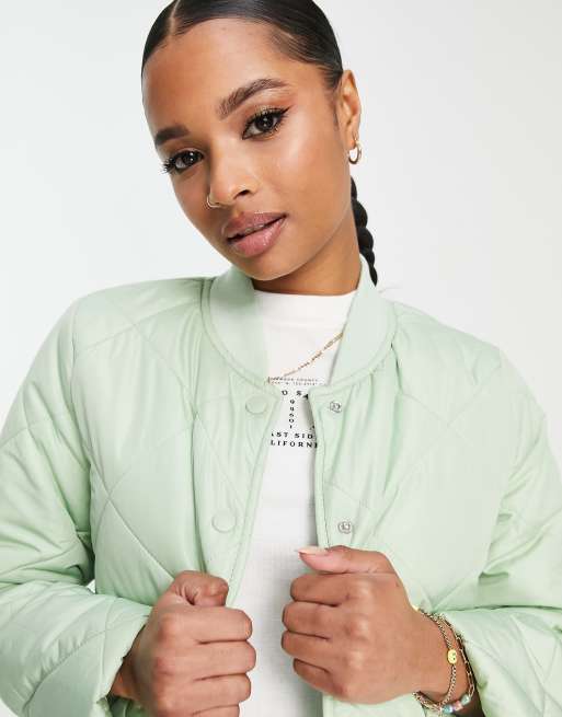 Lime green bomber jacket sale