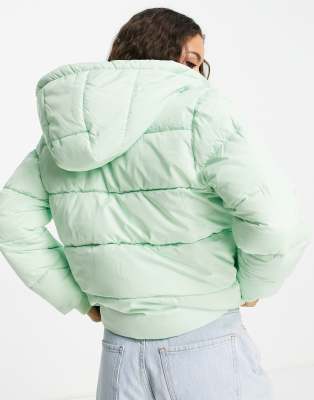 pastel puffer jacket