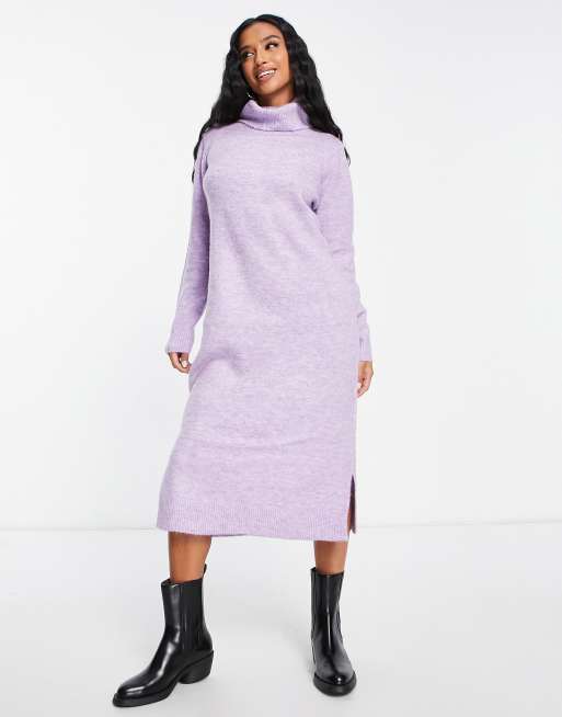 Robe pull lilas sale