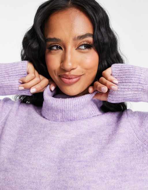 Lilac shop polo neck