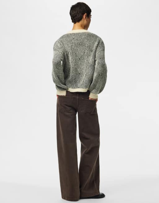 Pieces pull en maille gris clair, 2 de 7