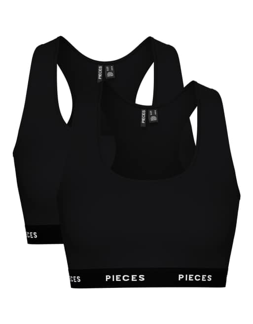 Pieces - Reggiseno nero