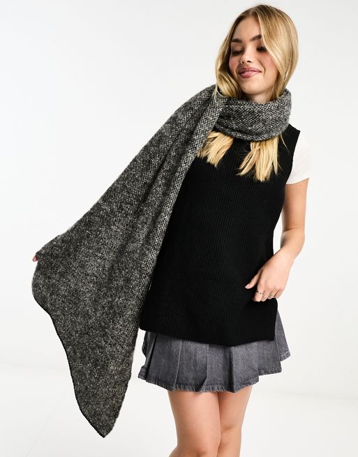 The Scarf - Charcoal Marl