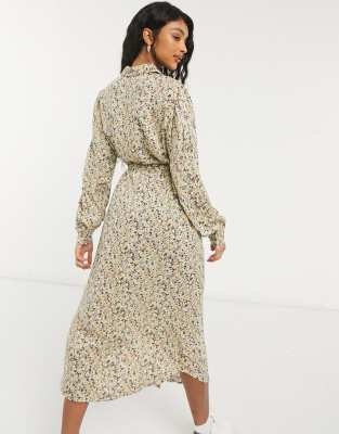 robe chemise mi longue
