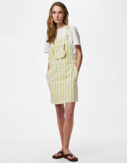 Pieces - Robe en jean - Vanille, 3 de 7