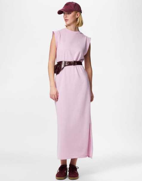 Pieces - Robe molletonnée - Orchidée - view 1
