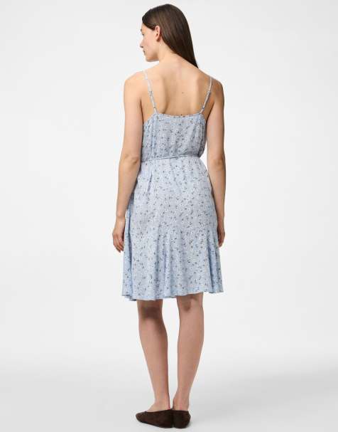 Pieces - Robe nuisette - Bleu clair - view 1