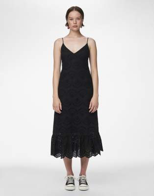 Pieces - Robe sans manches - Noir