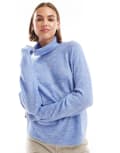[Pieces] Pieces roll neck jumper in hydrangea blue M BLUE