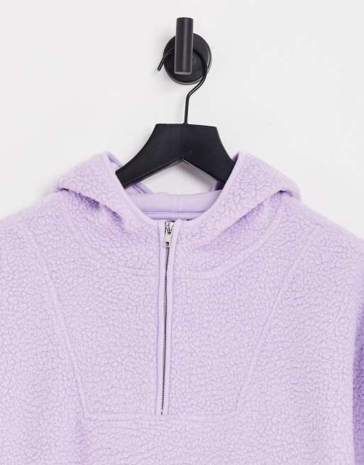 Lilac on sale fleece jacket