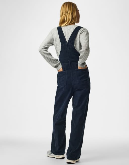 Pieces- Salopette - Bleu marine blazer, 2 de 7