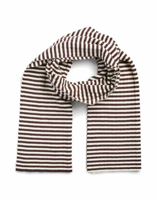 Pieces Scarf in hot brown, 4 of 4