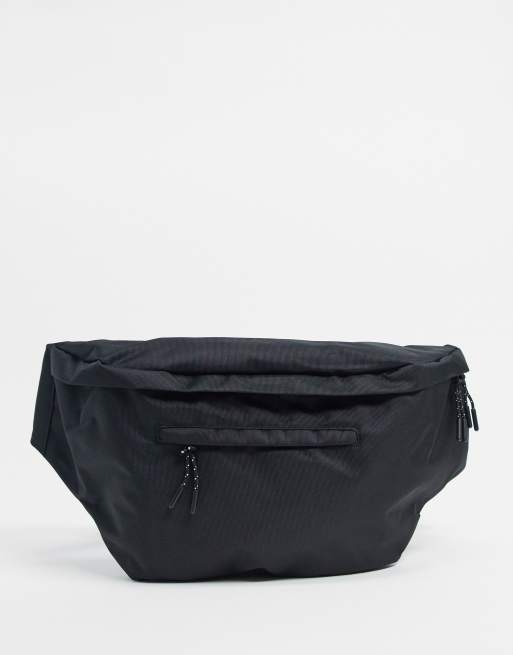 Pieces – Schwarze Gürteltasche