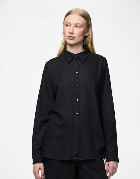 Pieces Shirt in black - view 1