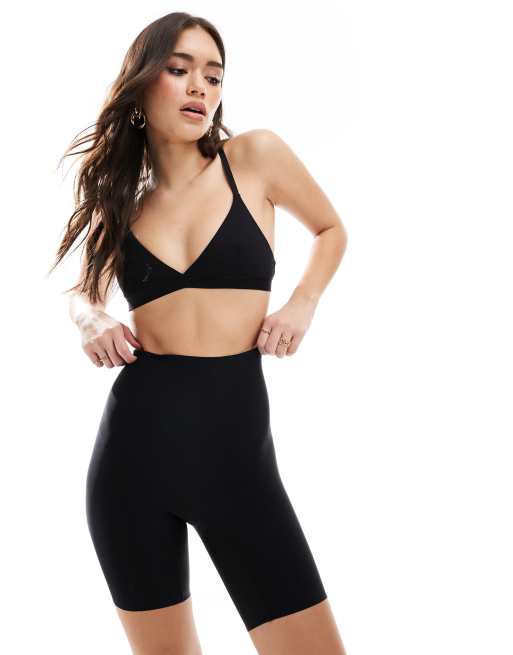 Pieces - Short sans coutures - Noir