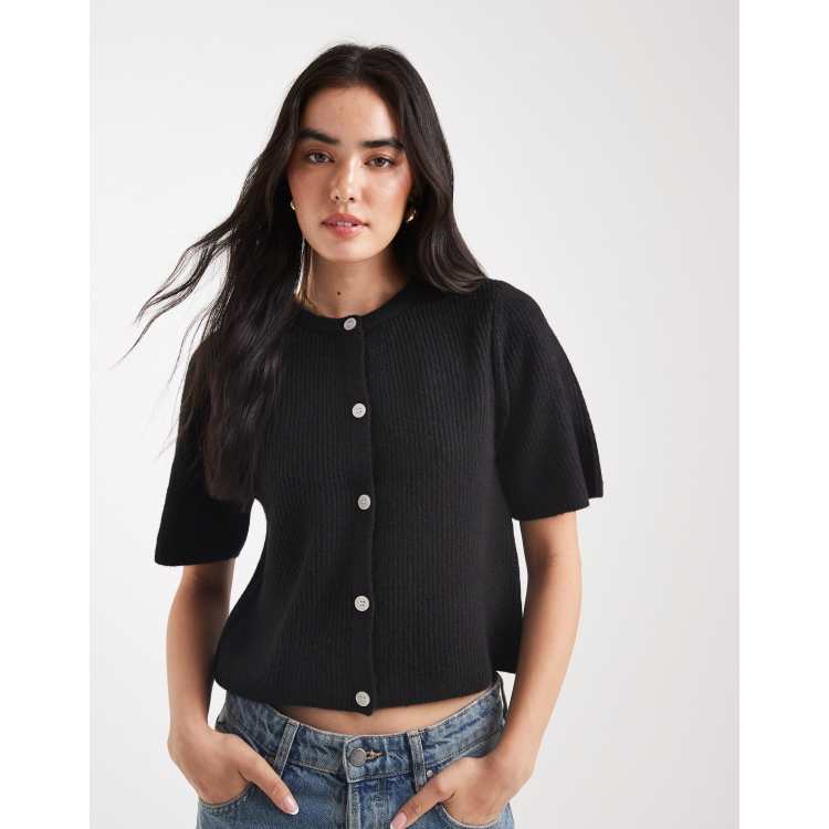 25SS（新品）The CLASIK SHORT SLEEVE CARDIGAN Maisie Short Sleeve Cardigan 4 Colors – Classic Trendz Boutique