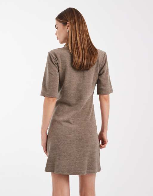 white knitted off shoulder dress Snowfall Sweater Dress by Illa Illa – Effortless Winter Elegance IVORY / L main image 0