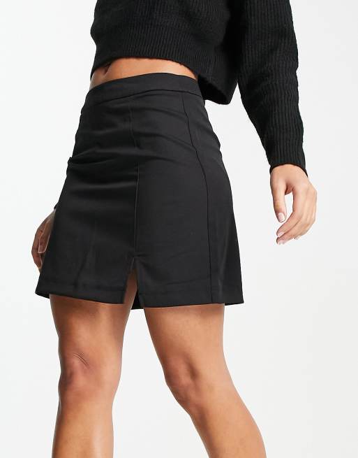 Black skirt shop with side split