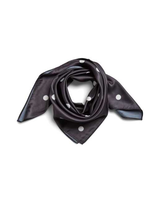 Pieces - Sjaal in zwart, 3 van 3