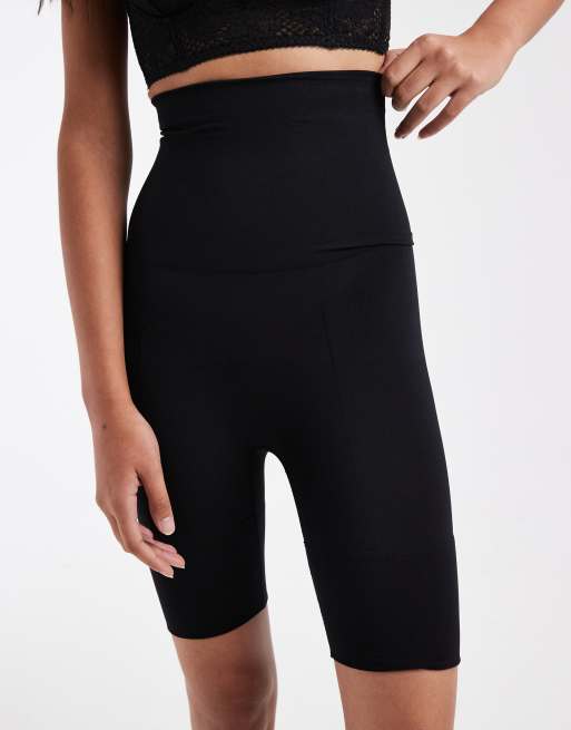 Pieces sømløse shaping-shorts i sort, 5 af 5