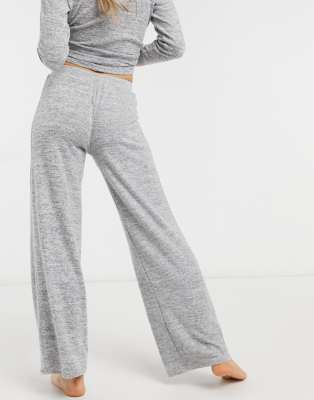 gray knit pants