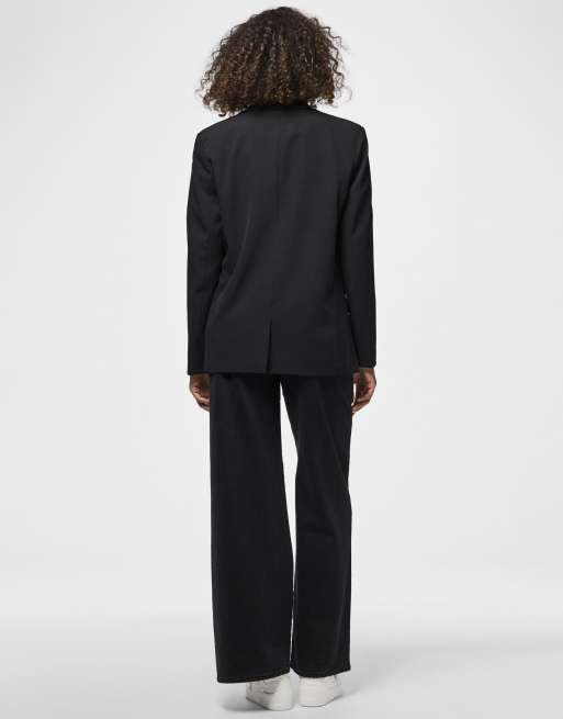 Pieces - Sort blazer, 2 af 7