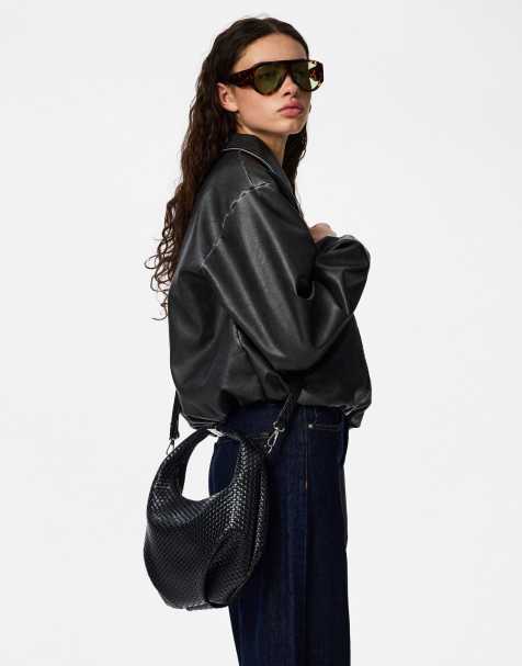 Pieces - Sort crossbody-taske - view 1