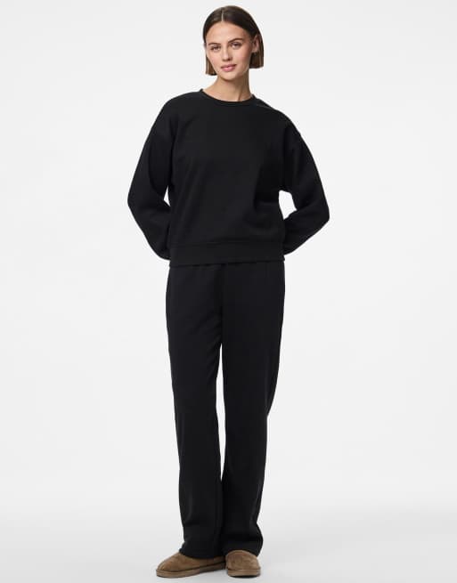 Pieces - Sort sweatshirt, 3 af 6